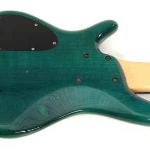 Ibanez SR506 6-String Bass 1997 Forest Green With EMG Pickups image 6