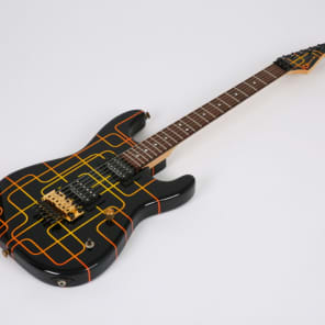 Charvel USA Custom San Dimas Schematic Graphic Unique Design Electric Guitar image 8