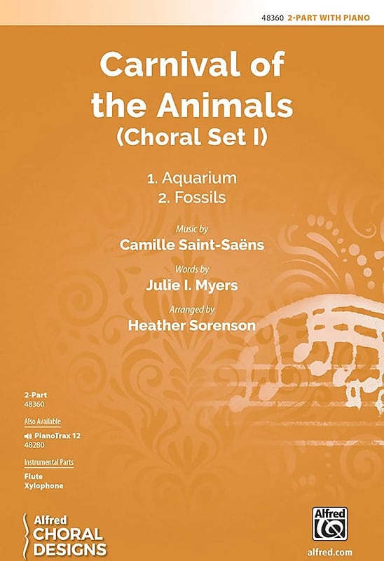 Carnival of the Animals Choral Set I1. Aquarium 2. Fossils Reverb