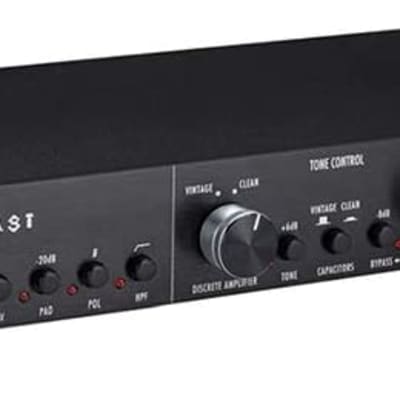 Warm Audio TB12-B Tone Beast Microphone Preamp - Black +48V PHANTOM POWER image 2
