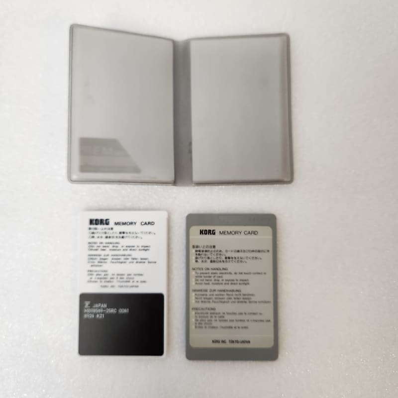 Korg M1 Orchestra 1 MSC-04 Memory Cards Sound PCM Data M3R