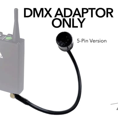 5-Pin DMX Male to 3.5mm, 1/8” TRS Plug Adaptor Cable, Astera Asterabox Compatible image 5