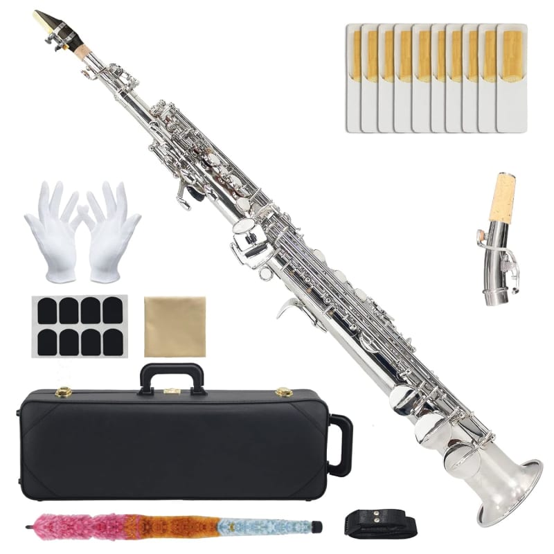 Student Alto Saxophone E Flat Gold Lacquer Alto Beginner Sax Full