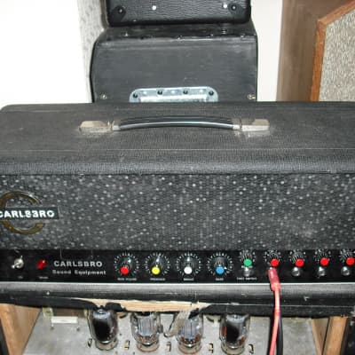 Carlsbro 100 PA Reverb electric guitar valve amplifier tube amp head imagen 1