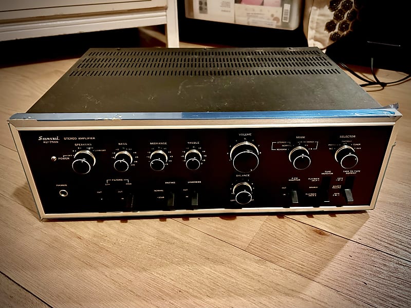 ampサンスイ　AU-7500 SANSUI AU-7500 Integrated Amplifier Transistor Used Japan | eBay