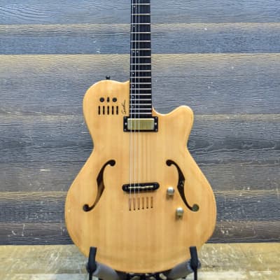 2003 Godin Multiac Jazz Spruce SA Chambered Body Natural Electric