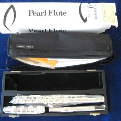 Mint Open Box Pearl PF-665RBE Open-Hole Flute, Solid Sterling Silver Headjoint; with Case image 12