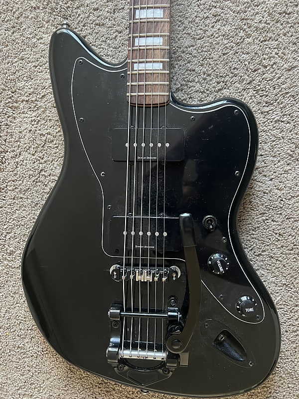 Squier modified store baritone jazzmaster