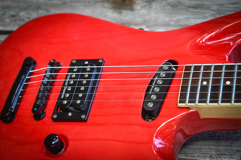 Very Rare Made in Japan ESP/LTD H-2, 1997 ,Transparent Red w