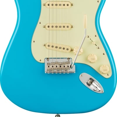 Fender American Professional II Stratocaster Maple Fingerboard, Miami Blue image 1