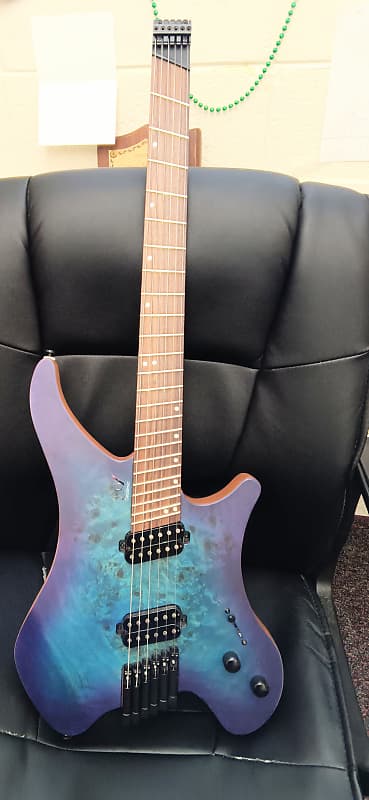 Agile Headless 6 String Multi Scale Fan Fret Electric Guitar Agile Headless 6 String Multi Scale Fan Fret Electric Guitar