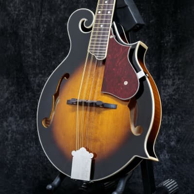 Adam Black MA-04 F-Style Scroll Mandolin with Gigbag - Vintage Sunburst image 2