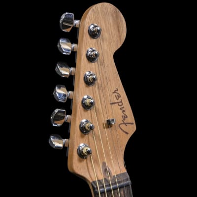 Fender American Acoustasonic Jazzmaster Acoustic/Electric Guitar 2022 Natural w/ Gig Bag image 4
