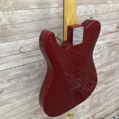 Used G&L Tribute Series ASAT Classic Bluesboy with Rosewood Fretboard 2010 Candy Apple Red image 10