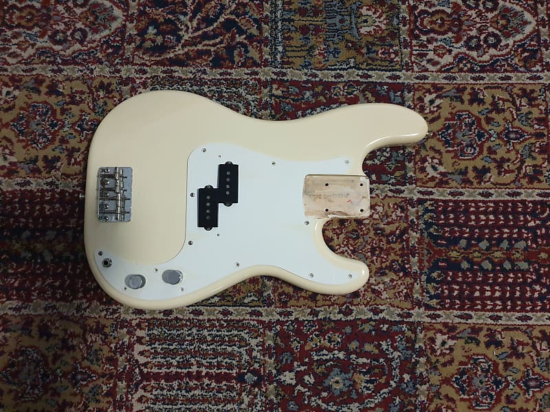 Fender Precision 1984 89 Olympic White Reverb