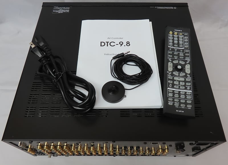 Onkyo Integra DTC-9.8 7.1 Channel A/V Controller Preamplifier Preamp w/  Remote