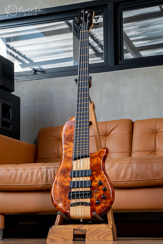 Warwick Thumb Singlecut 5 String Bass Reverb