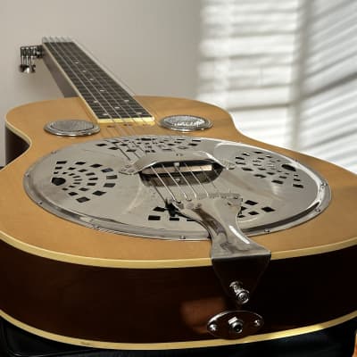 National Style D Square neck Single cone Resonator 2000 - Wood image 2