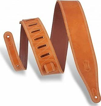 Levy's 2.5" Pull-up Leather Guitar Strap image 1