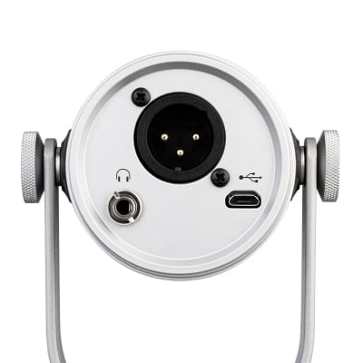 Shure MV7 Dynamic Unidirectional Dual XLR/USB Podcasting Microphone, Silver image 16