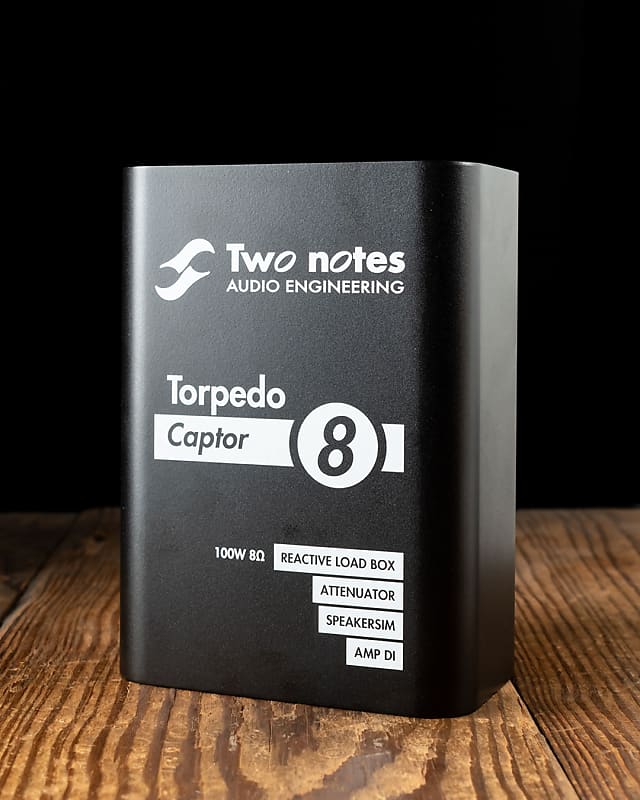 Two Notes Torpedo Captor Loadbox/DI/Attenuator (8-Ohm) - Free Shipping image 1
