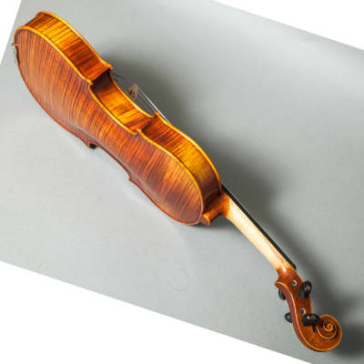Sky Music Handmade Acoustic Violin Ebony Fitted 4/4 Full