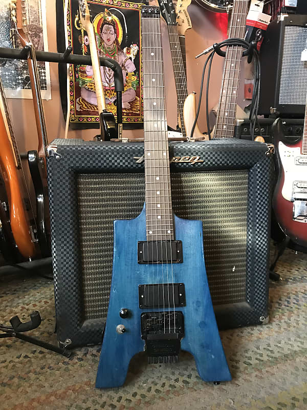 Overlord of Music (Kit?) Headless Lefty Guitar Steinberger