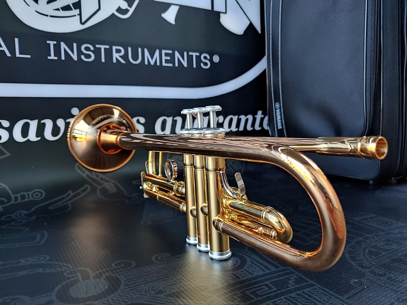 Yamaha 4335 Gll Gold Laquer Trumpet- Intermediate image 1