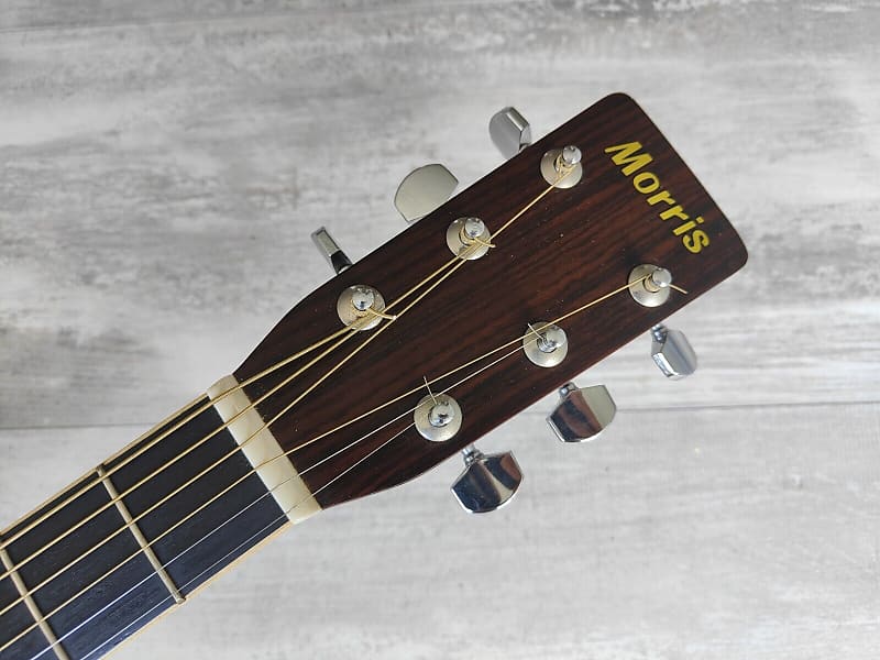 1980's Morris W-20 Japanese Vintage Acoustic Dreadnought