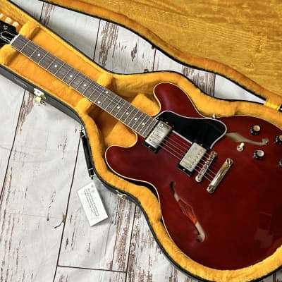 1961 Gibson ES-335 Reissue VOS Custom Shop 60s Cherry New Unplayed Auth Dlr 7lbs 10oz #693 image 8