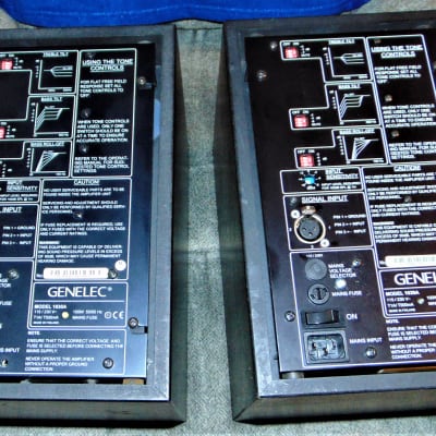 Genelec 1030A 6.5" Powered Nearfield Studio Monitor (Pair) 1994 - 2005 - Black image 7