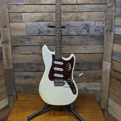 Squier Polar White Paranormal Cyclone Electric Guitar for sale