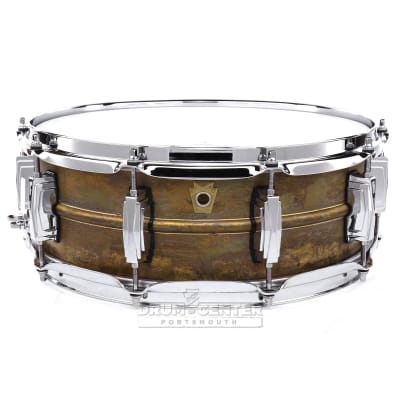 Ludwig Raw Brass Phonic Snare Drum 14x5 image 1