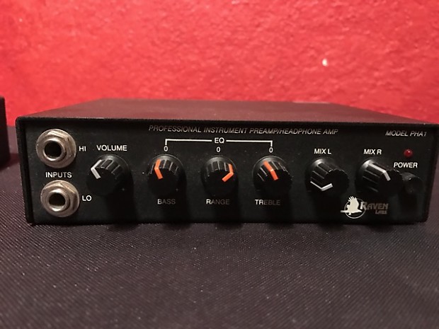Raven Labs PHA-1 Preamp / Headphone Amp - エフェクターアウトレット