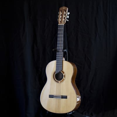 Classical guitar handcrafted luthier H. Bambill 2024- LEFT HANDED sitka spruce/walnut for sale