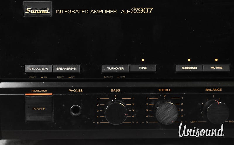 Sansui AU-α907 Integrated Amplifier in Very Good Condition | Reverb