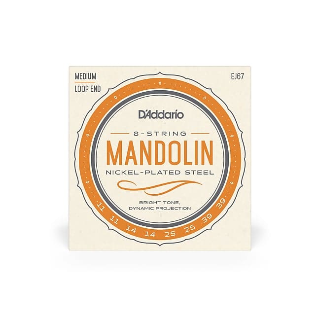 D'Addario EJ67 Nickel Mandolin Strings image 1