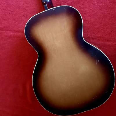 Very Rare Vintage 1950s Most Likely Hoyer Archtop Guitar With Schaller Pickup image 6
