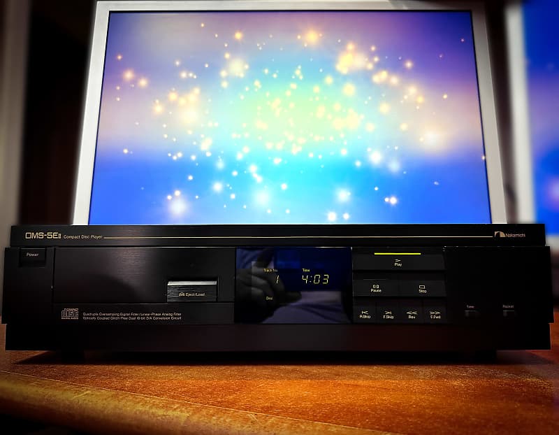Nakamichi OMS-5EII RaRe Vintage Stereo CD Deck  			