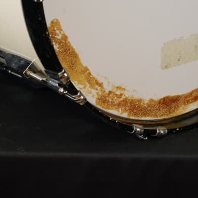 Used Pearl 22" Marching Bass Drum, White image 5