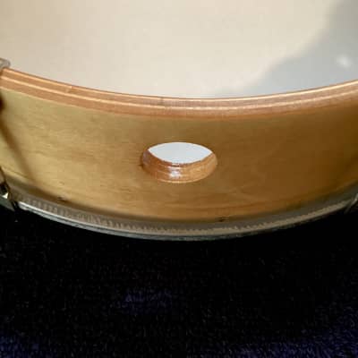 Ludwig 10” Tunable Wood Shell Tambourine Double-Row Jingles image 7