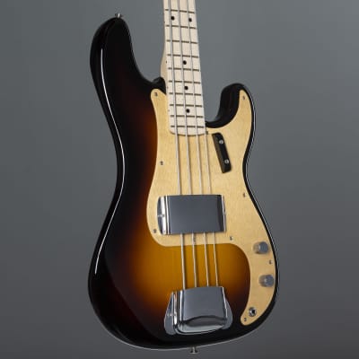 Fender Vintage Custom '57 Precision Bass MN Wide-Fade 2-Color Sunburst #R117619 - 4-String Electric Bass image 6