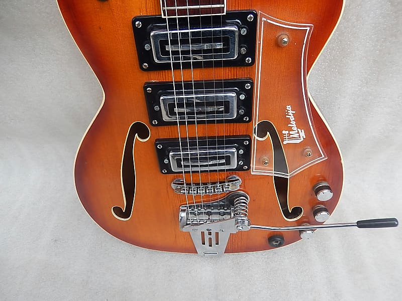 Vintage RARE Melodija Menges hollow body Jazz guitar archtop