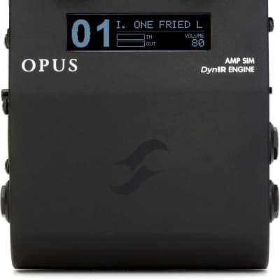 Reverb.com listing, price, conditions, and images for two-notes-opus-amp-simulator-and-dynir-engine-pedal