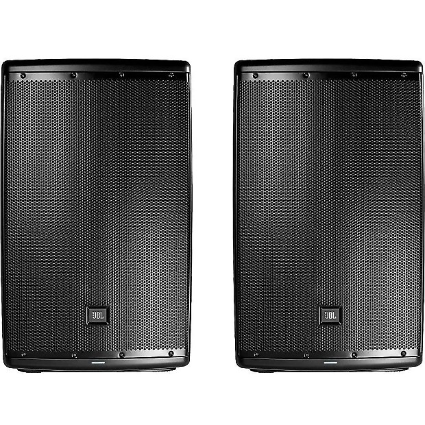 JBL EON615 2-Way 1000-Watt 15” Active Loudspeakers (Pair) image 1