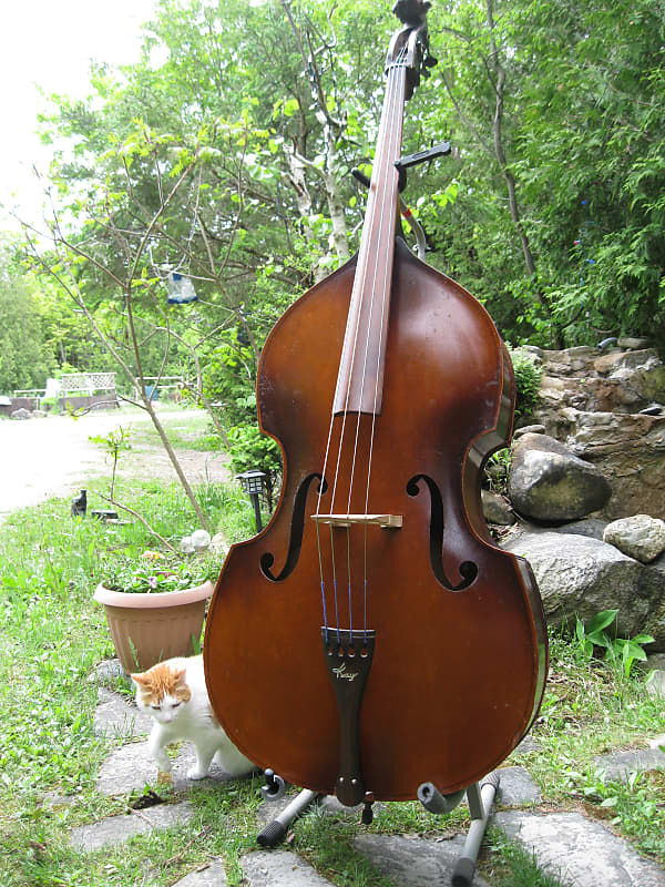 Kay C-1 Upright Bass 1953 brown image 1