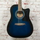 Ibanez V70CE V Series Acoustic-Electric Guitar Transparent Blue x0884 (USED)