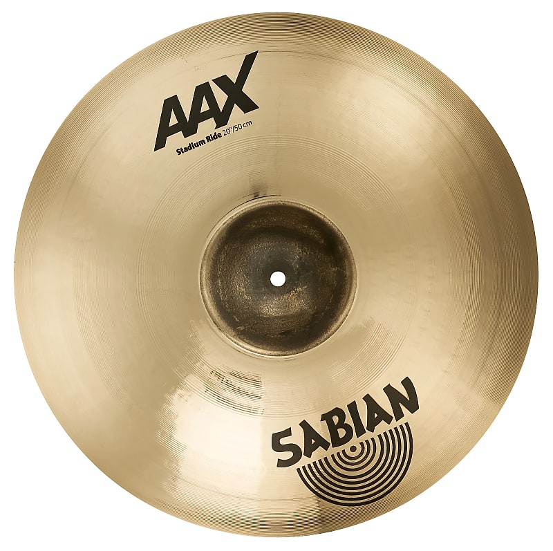 Sabian 20" AAX Stadium Ride Cymbal 2012 - 2018 image 1