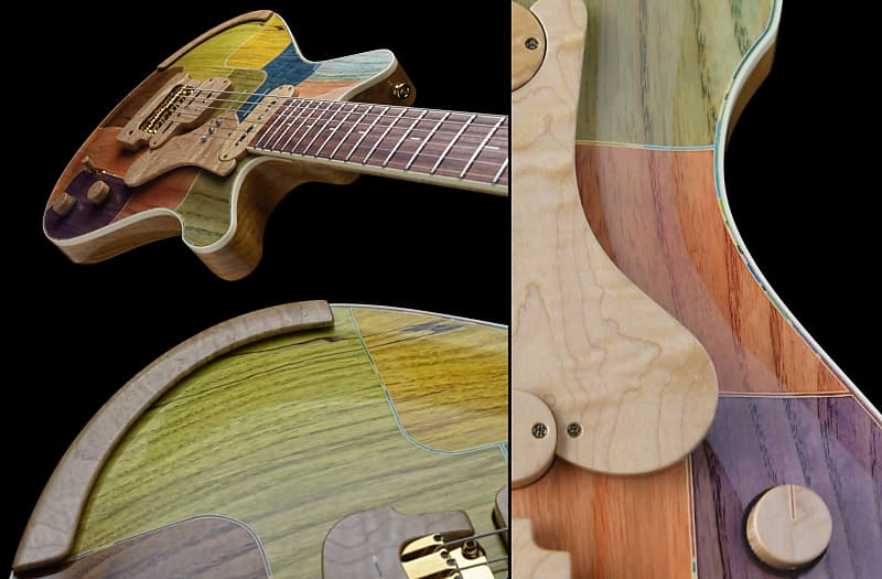 ギター JERSEY GIRL made guitars Fulltender Jersey Girl Homemade Guitars “Coota-Coneysides” 2022 Multi
