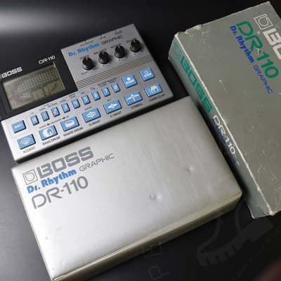 Boss DR-110 Dr. Rhythm 1980s - Silver